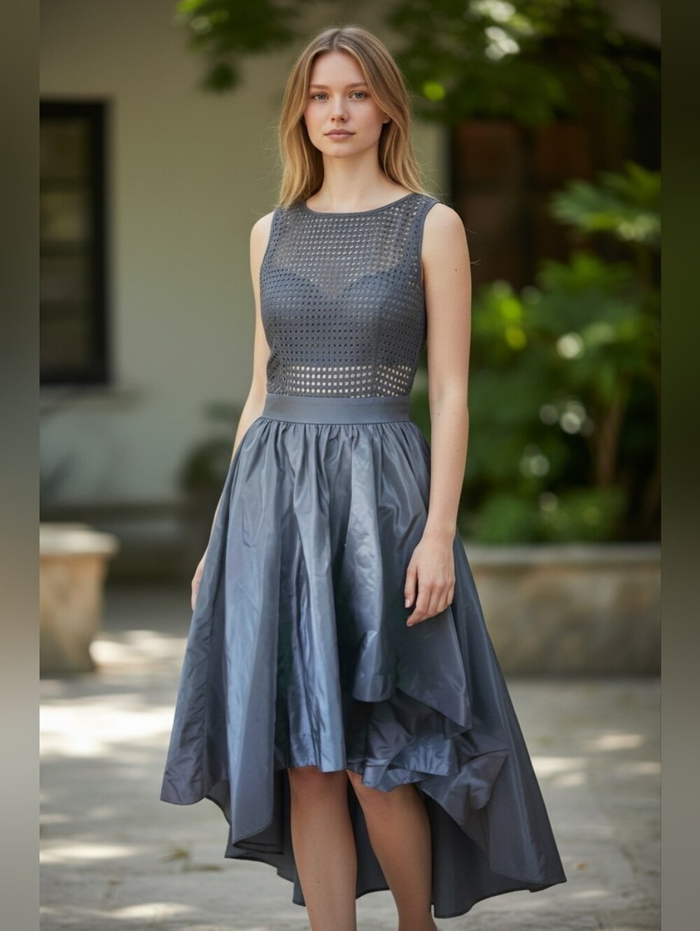 BEBE Hi Low Dress